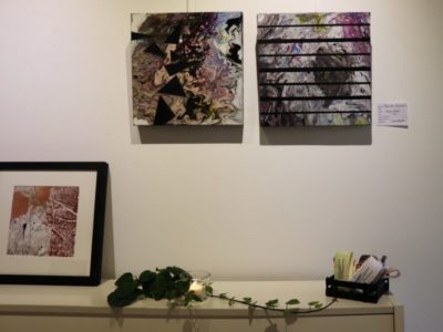 Karoline Haberzettl überrascht die Besuchenden mit einer Reihe außergewöhnlicher Techniken