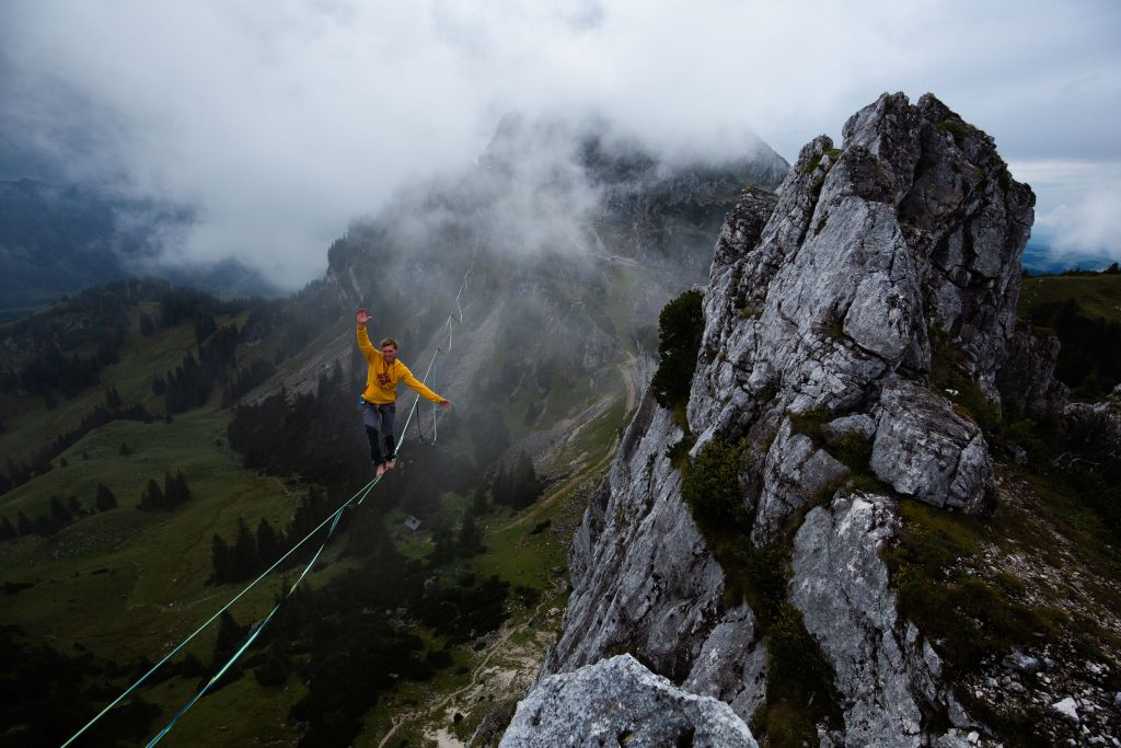 Der Wendelstein, Hausberg der Inntal Slackliner, hält auch nach all der Zeit neue Herausforderungen bereit- „Wendelstein – ein Rekord daheim“ von Valentin Rapp