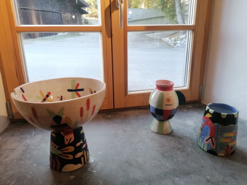 Keramik-Familie