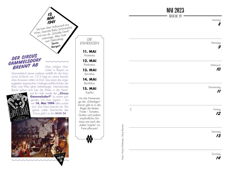 MUH-Taschenkalender