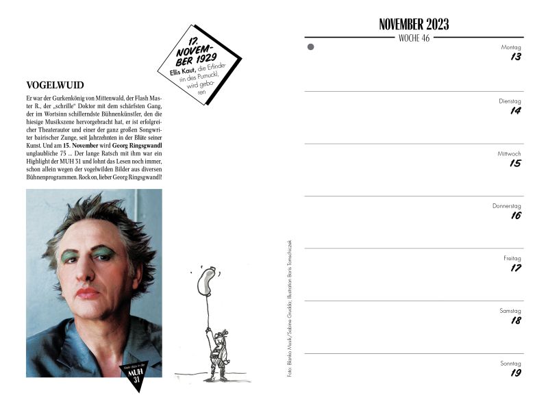 MUH-Taschenkalender