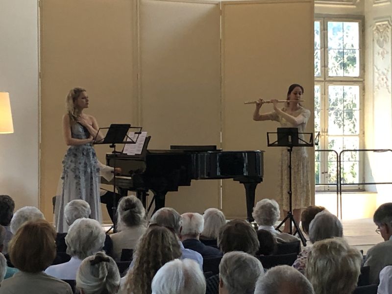 Flöte und Gesang