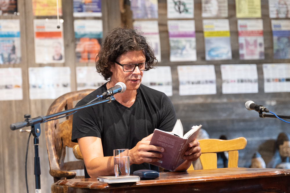 Thomas Sautner im Literaturcafè