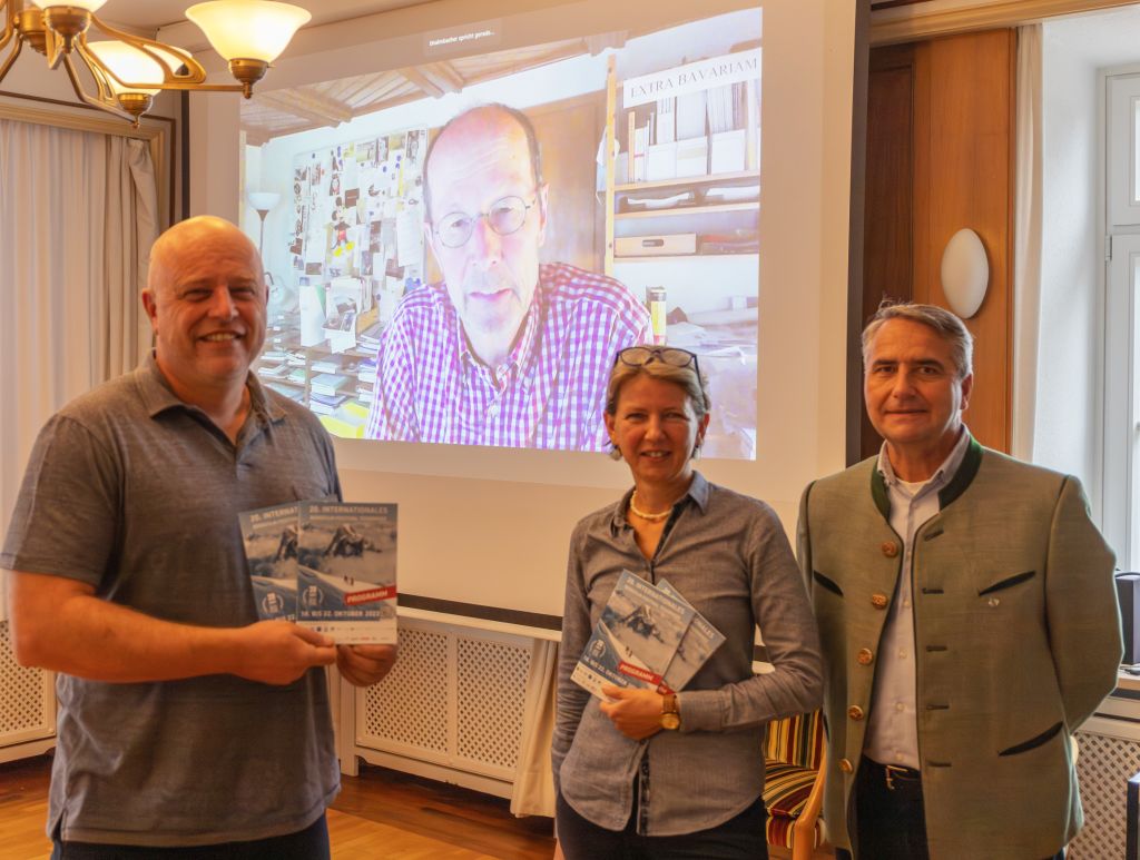 Pressegespräch zum 20. Bergfilm-Festival im Rathaus der Stadt Tegernsee