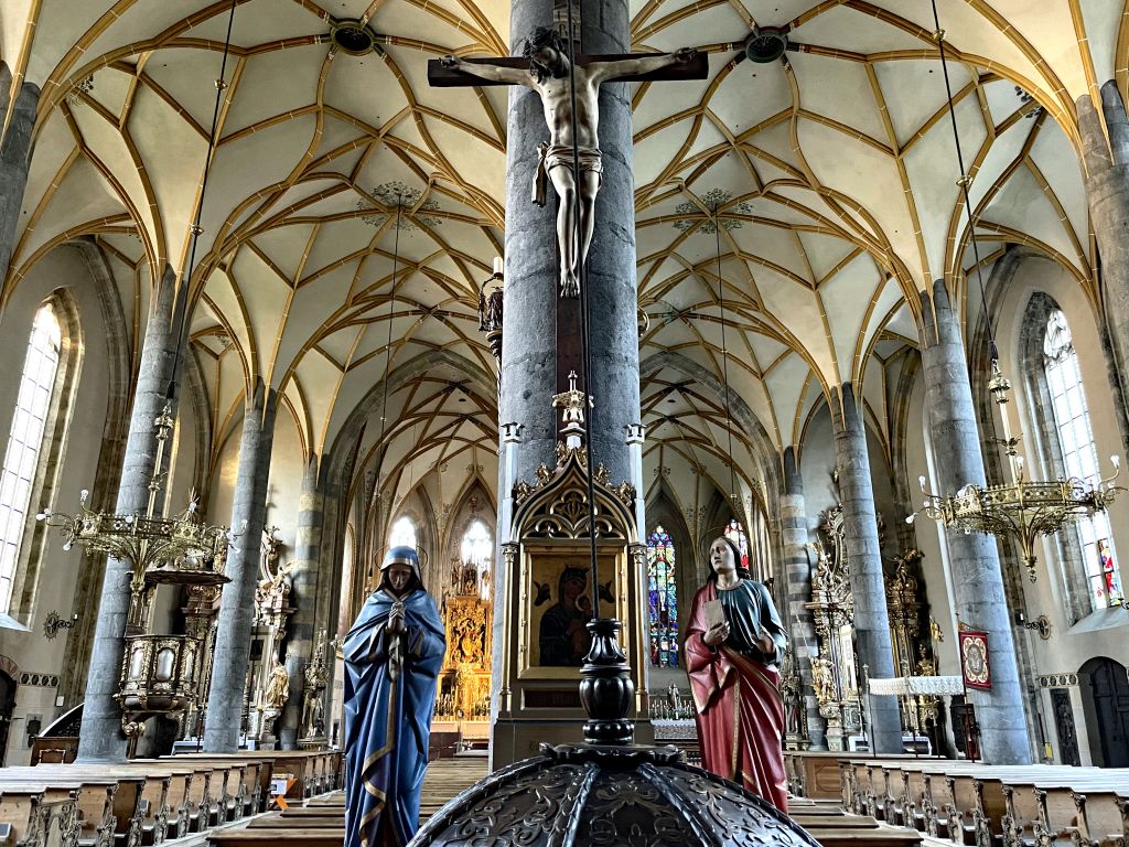 Pfarrkirche Schwaz - größte Hallenkirche Tirols