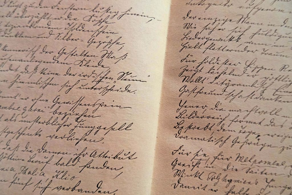 Ganze Passagen in Sütterlinschrift warten noch darauf, entschlüsselt zu werden.