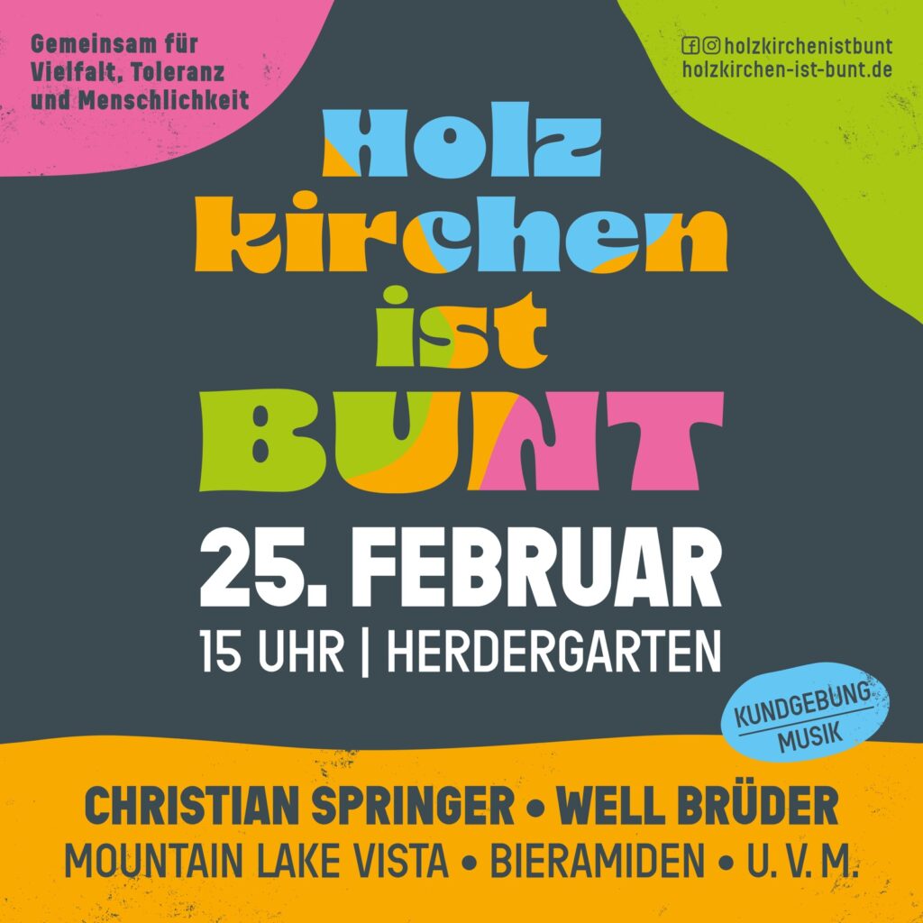 Holzkirchen ist bunt