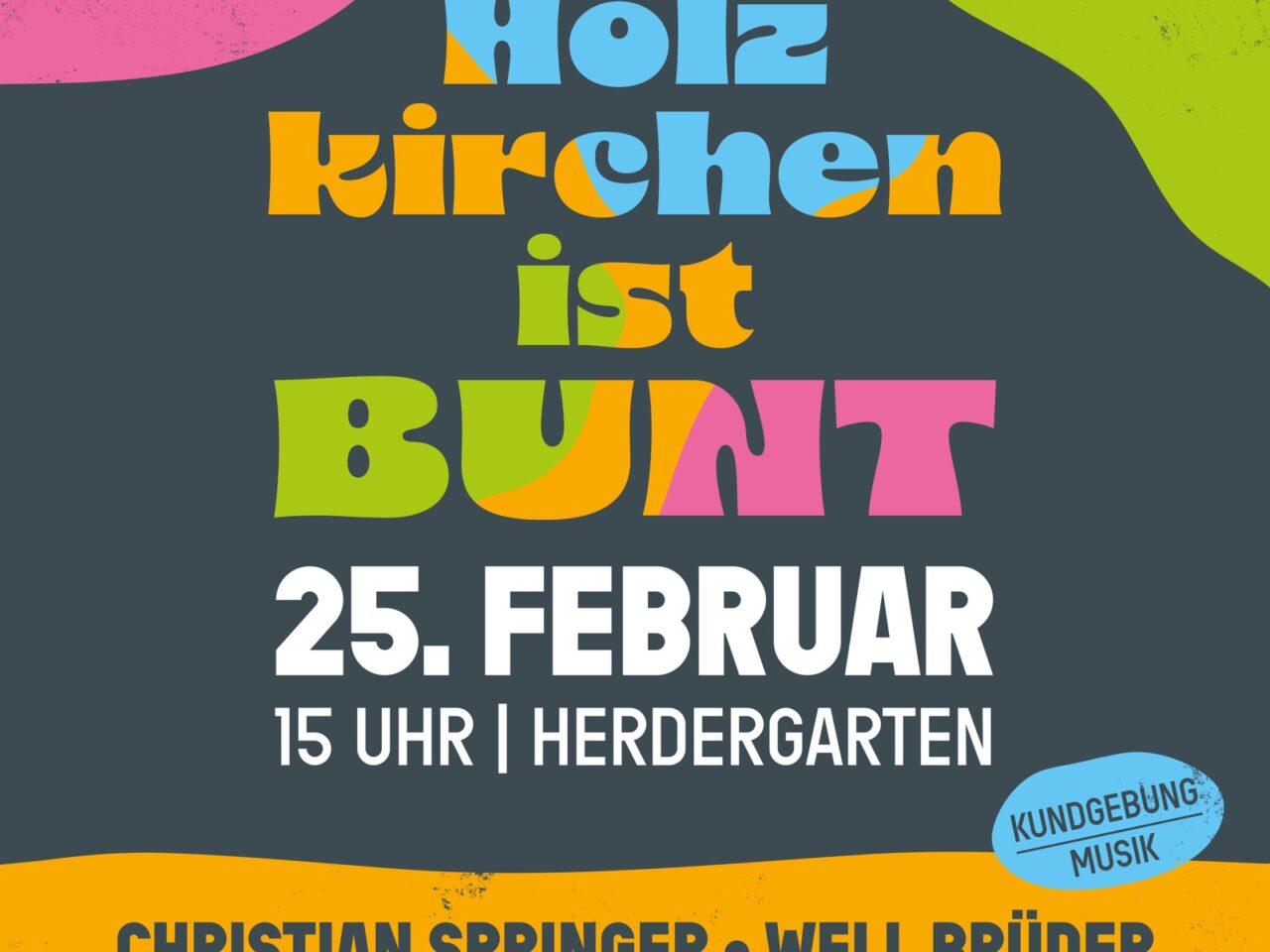 Holzkirchen ist bunt