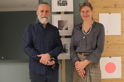 Katrin Hering und Robert Krause im Grünen Raum in Bad Wiessee