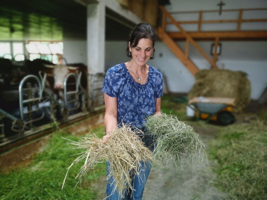 Sophie Obermüller, Vorsitzende der Naturkäserei TegernseerLand und Bio-Bäuerin