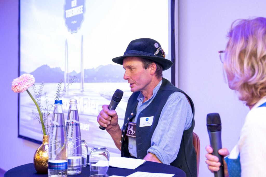 Bezirksalmbauer Anton Meier beim Tag des Tourismus