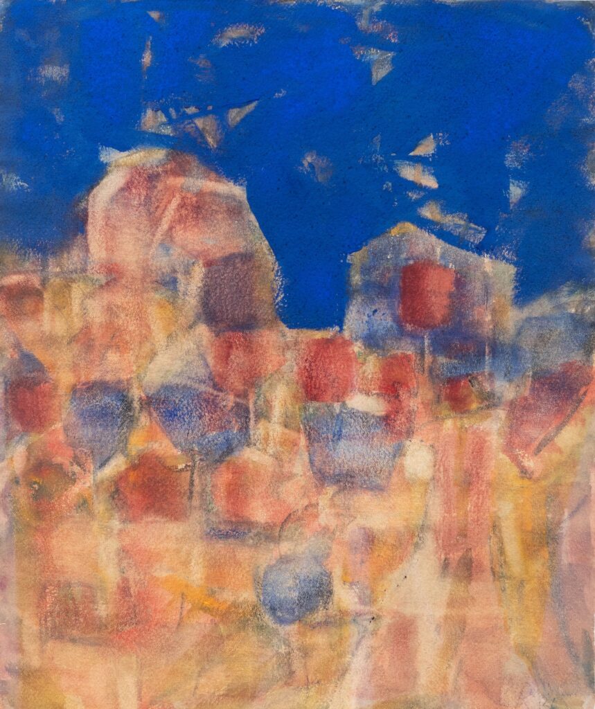 Christian Rohlfs, Weg zum Hügelhaus, 1921 