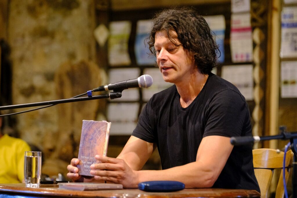 Thomas Sautner im Sommer 2023 bei der Kulturbrücke Fratres