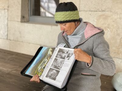 Marianne Lenz macht Führungen am Obersalzberg