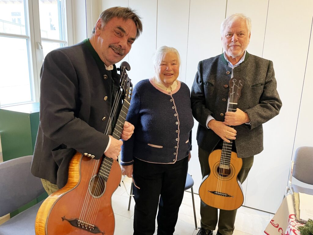 Duo Franz Halmbacher und Sepp Hornsteiner mit Ingrid Nowak