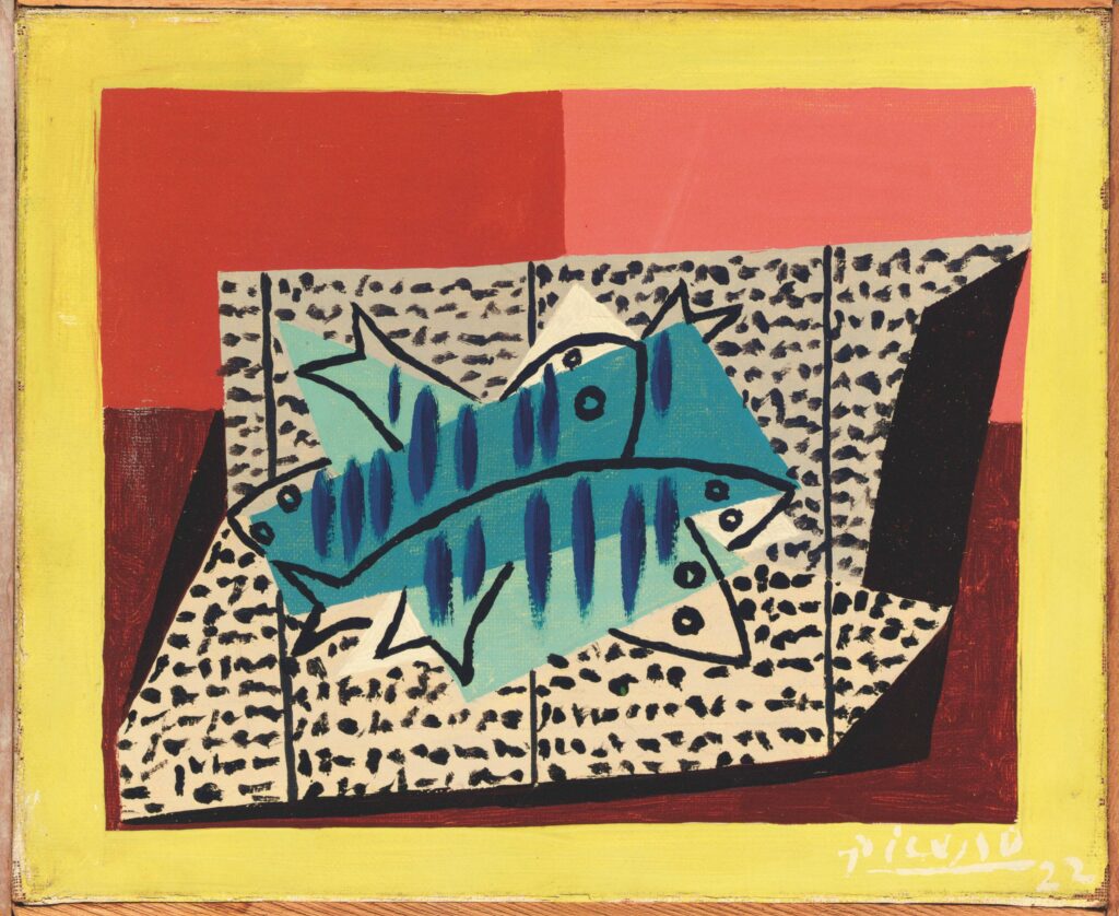 Picasso Quatre poissons 1922 © Succession Picasso/ VG Bild-Kunst, Bonn 2025