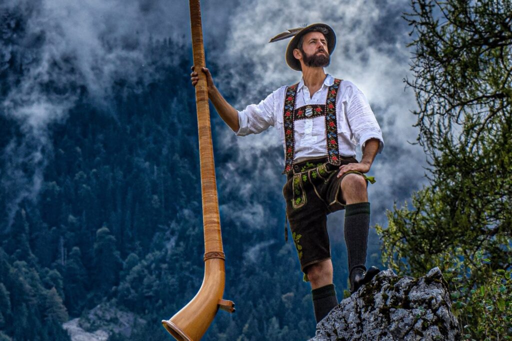 Alphorn und Electrosound: Loisach Marci beim Bergluft Festival