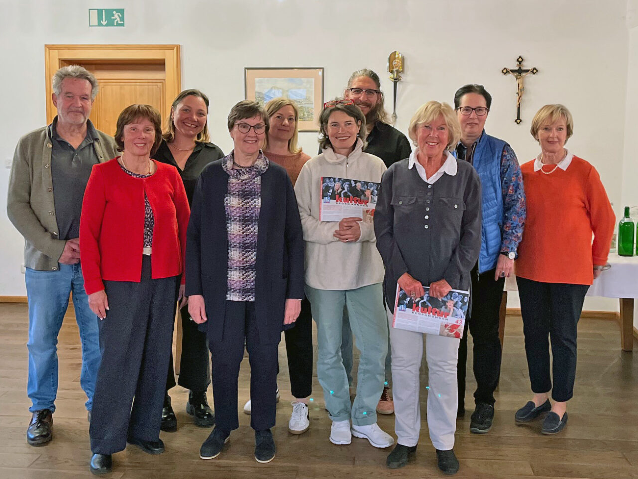 Frauen im Landkreis Miesbach - Redaktionsteam beim "Erscheinungsfest"