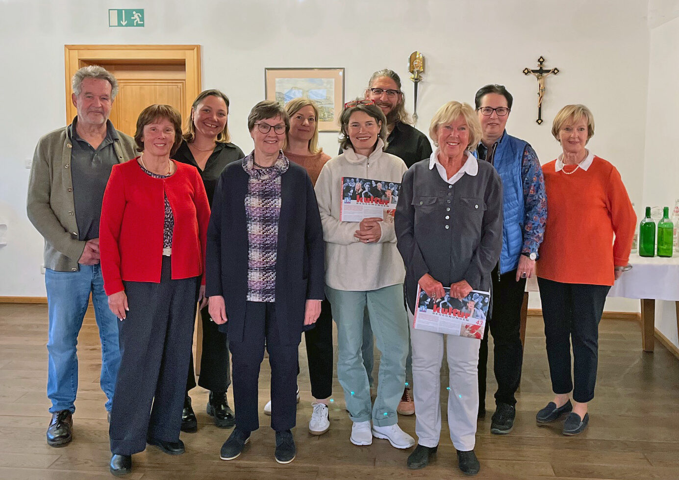 Frauen im Landkreis Miesbach - Redaktionsteam beim "Erscheinungsfest"