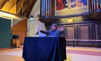 Klaus Wittmann. Lesung, Zollinger Halle, Carl Orff, Valley
