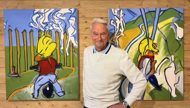 Wolfgang Rossner, Grüner Raum Bad Wiessee, Feelings
