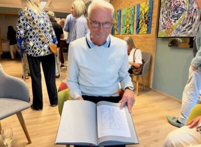 Wolfgang Rossner, Grüner Raum Bad Wiessee 2025, Skizzenbuch