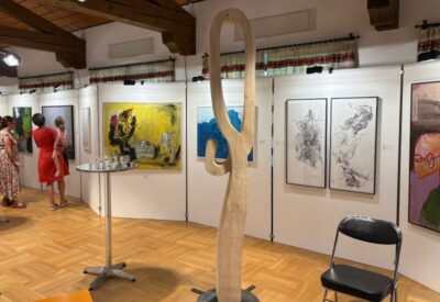 71. Kunstausstellung Bayrischzell, Hannes Kinau, Skulptur