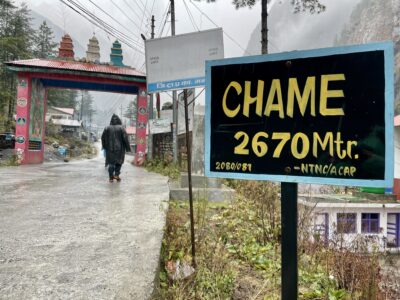 Nepalreise - Dauerregen in Chame