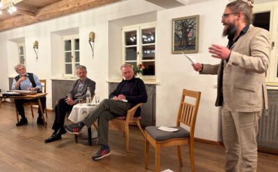 Warngauer Dialog 2025, Andreas Wolkenstein, Christian Springer, Florian Sundheimer