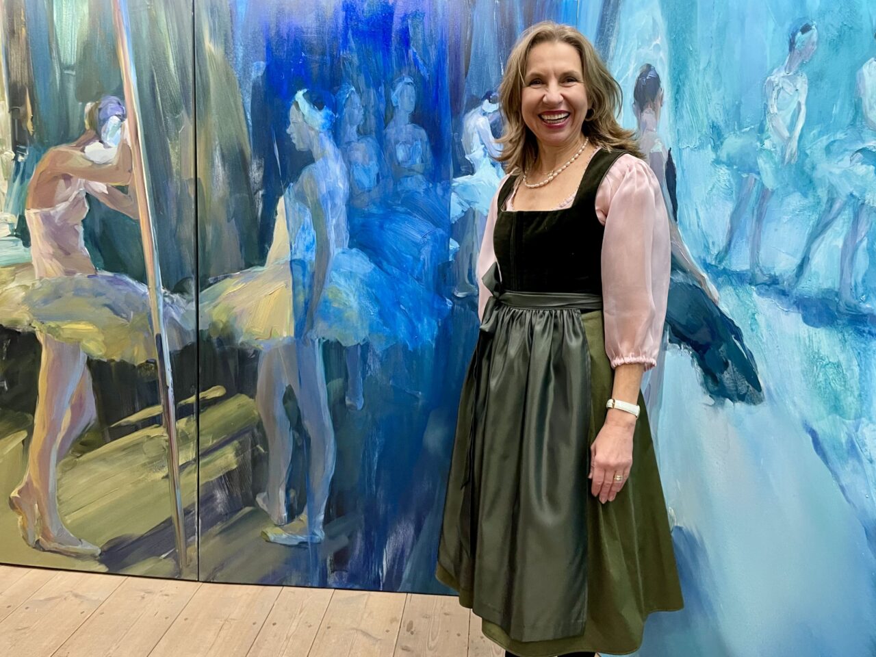 Ekaterina Zacharova 2025 im Jagerhaus Gmund