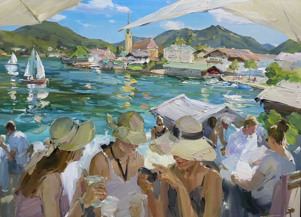 Ekaterina Zacharova - Jagerhaus - Mittagspause im Malerwinkel