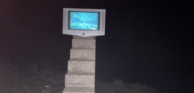 Skulptur Nacht Lichtung, Valley, Tobel, Christiane Alhelm