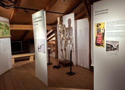 Das Skelett von Thomas Hasler ist ein wertvolles Bio-Präparat - jetzt ist "der größte Bayer" in seinen Heimatort zurückgekehrt