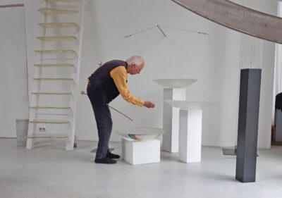 Florian Lechner bringt in Urstall Glas zum Klingen