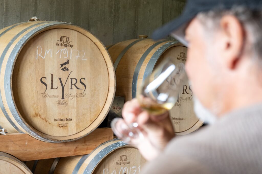 Tasting mit SLYRS in der Mountain Whisky Lounge