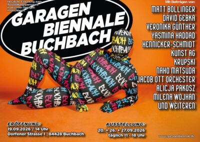 Garagen Biennale, Buchbach, September 2026