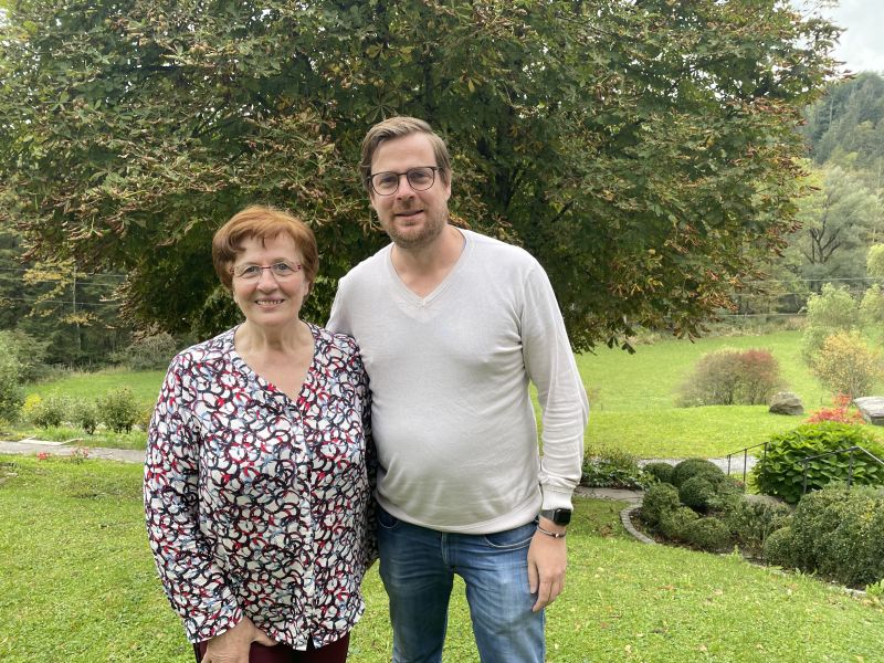 Die Reide des Schmetterlings