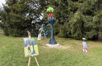Kunstwanderweg Bad Tölz, Kunstverein Tölzer Land, Marion Marski, Jürn Ehlers
